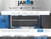 Tablet Screenshot of jakobag.ch
